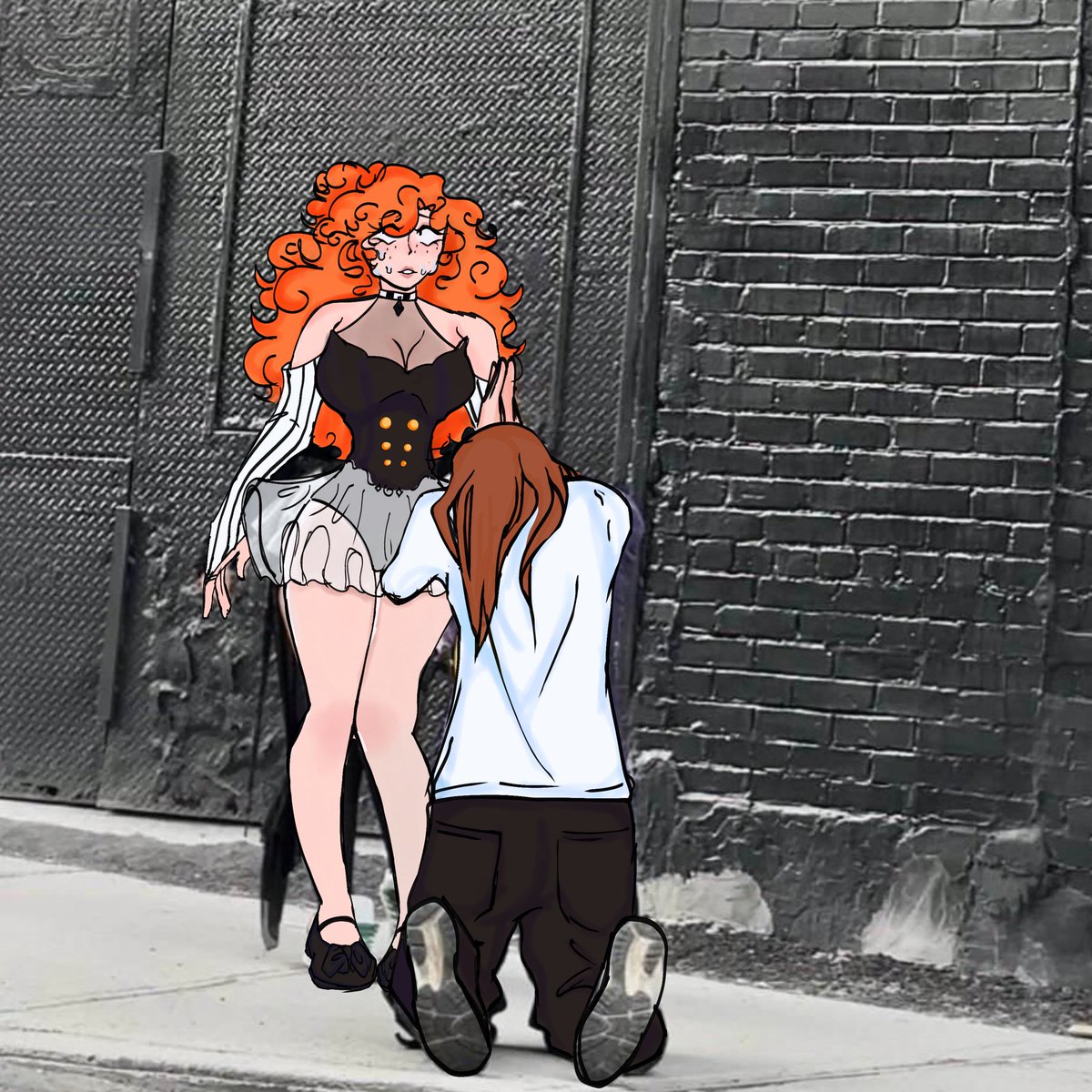 Ixha09's tweet photo. Sebastiana fem y Randal de 17 Jsjsjsjsjsjs (no pregunten porque ni yo se) #Rafren #Ranseb #humor https://t.co/Y8OqC8NvUH