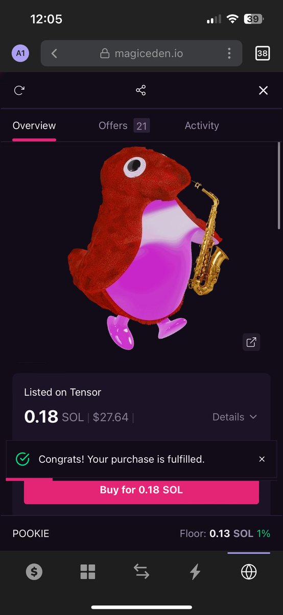 Crypto__Corg's tweet image. Official owner of my first $POOKIE

LETS JAZZ IT UP FAM

@PookieThePeng