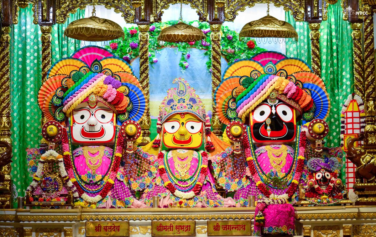 ISKCONPune's tweet photo. 🙏🏽Today's Darshan 📿 🗓03-0-2024🙏
🌷Sri Sri Jagannath Baldev Subhadra🌷
🚩@ISKCONNVCCPune🚩
.
.
#ISKCONNVCCPune #ISKCONNVCC #ISKCONPune
#ISKCON #ISKCON #3rdaugust #3rdaugust2024 #Saturday
#kirtan #Harekrishna #Krishna #Kirtan #Krishna
#Harinaamsankirtan #Radheshyamdas
#Radhe https://t.co/DM7tdMpOWl