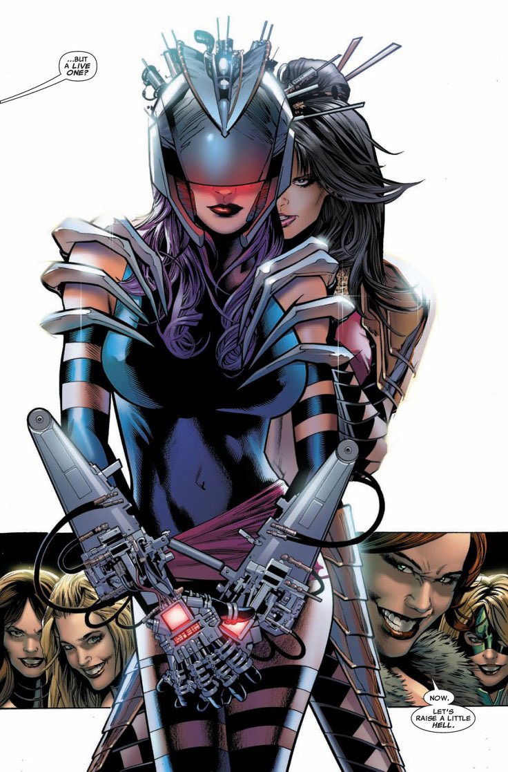 ⚔️: So many Logan’s &amp; Wade’s running around since Deadpool &amp; Wolverine premiered. Let’s see how many MCU Wolverine’s I can count or wreck. Hopefully count before the hype ends as Psylocke &amp; Yuriko. :3