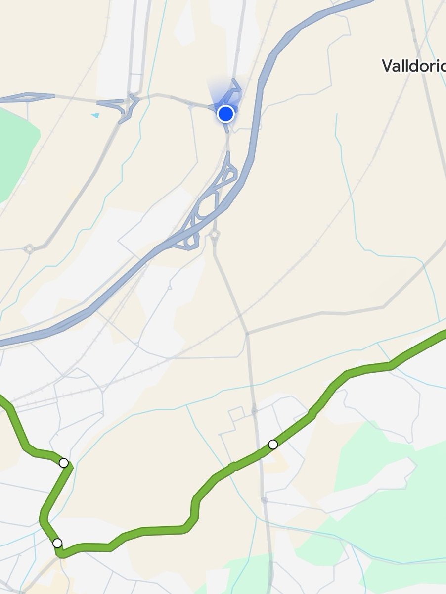 laieskaa's tweet photo. en verd la ruta q hauria de seguir😫😫 literalment esta anant en direccio xontraris si us plau us juro que edta tornant a granollers https://t.co/B1sWKT5CYH