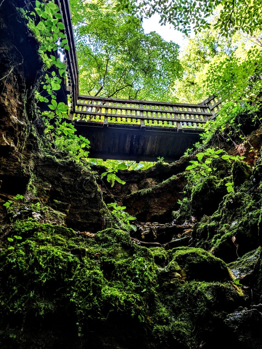 programmer1200's tweet image. Devils Well, located in the Mark Twain National Forest near Salem Missouri. #missouri #forest #nationalforest #cave