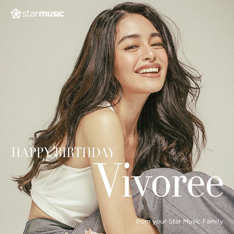 StarMusicPH's tweet photo. Happy @vivoree day! ❤️

May your dreams come true and always fill your heart with happiness. From your #StarMusicPH family, we love you like that 😉 Happy birthday! 🥳

Follow her here: https://t.co/q28z6xu3A7

#Vivoree https://t.co/nvfJemYeCG