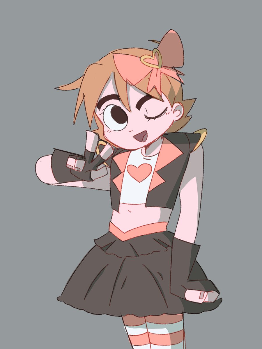 ElSqueeWi's tweet photo. Anyway I missed my magical girl Scott Pilgrim AU I had gotten embarrassed about it before bwaa #ScottPilgrim https://t.co/YIaLcOILmM