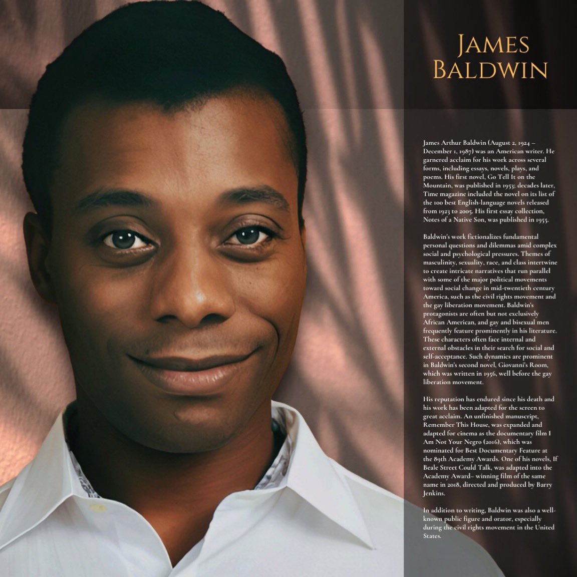 James Baldwin’s 100th Birthday!