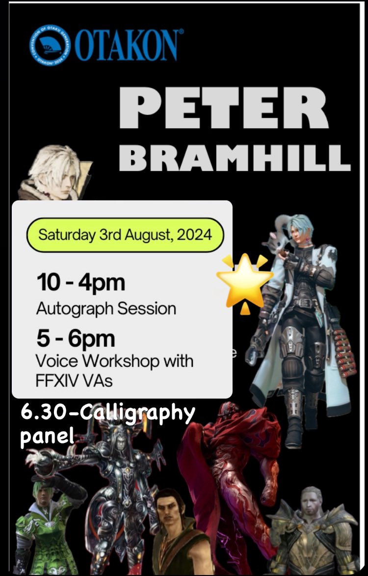 Bramhill's tweet photo. What a day today at #Otakon2024 with these twin smashers๐ค๐๐
Hereโs tomorrowโs schedule-
Hope to meet up then
Canโt wait to do it all again ๐ซถ
#dadcred #ffxiv #xenoblade https://t.co/d3QgF2F1iY