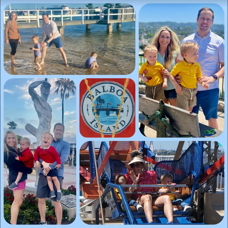 BarrySGraham's tweet photo. Successful Newport Beach vacation full of firsts—including B&amp;M's first time outside AZ 🏜️ first Ferris wheel ride🎡first boat ride🛥️&amp; first time at a beach🏖️ Will be remembered for a long time❤️ https://t.co/qyY4lL0owa