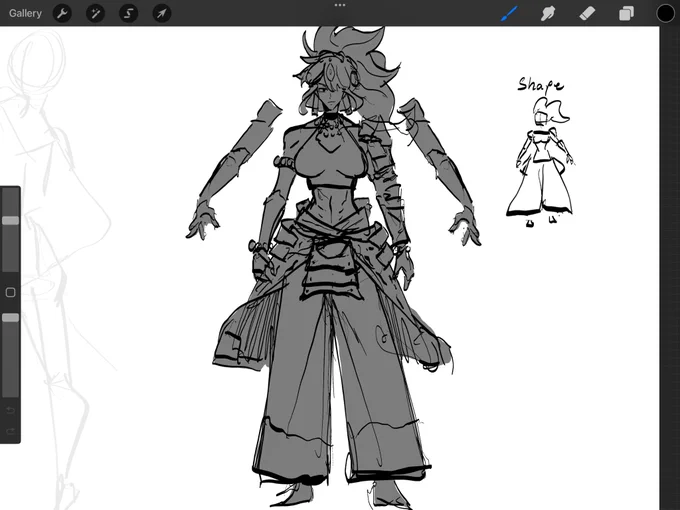 Been a while since the last time I was designing a character 