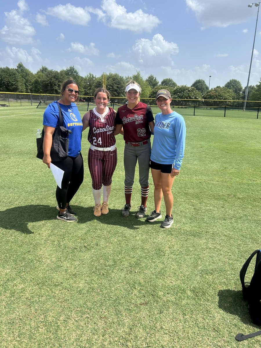 Thank you for everyone who helped at the Elite 80 camp today! I had a great time interacting with all the coaches &amp; players! 
<a href="/PACKUPSTATE/">bryan pack</a> <a href="/UpstateSoftball/">USC Upstate Softball</a> <a href="/CatamountSB/">Western Carolina Softball</a> <a href="/Mads_Arm2Strong/">Maddie Armstrong</a> <a href="/Maddie_Evans7/">Maddie Evans Gibbs</a> <a href="/Lander_Softball/">Lander Softball</a> <a href="/Winthropsoftbal/">Winthrop Softball</a> <a href="/CaroElite16UTD/">Carolina Elite National 16U - Tompkins/Duzan</a> <a href="/CarEliteNCorg/">@CarolinaEliteOrg</a>