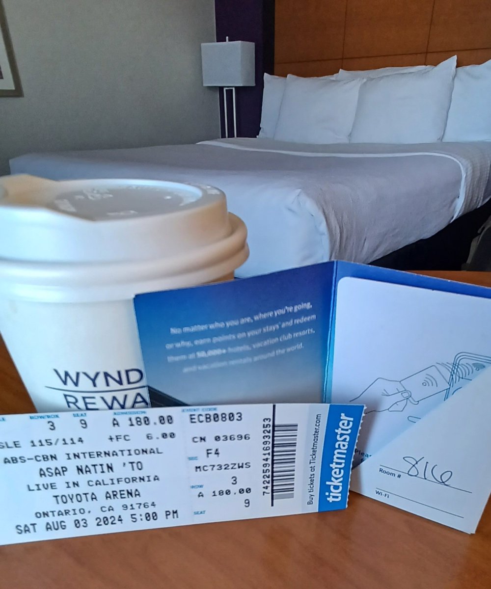 Just arrived and checked in.

See you tomorrow, #BINI.

#BININorthAmericaTour