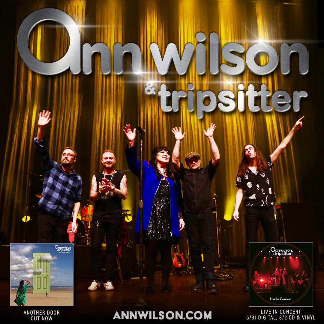 "Ann WIlson &amp; Tripsitter - Live In Concert" is available on vinyl &amp; cd TODAY! ingrv.es/live-in-concer…