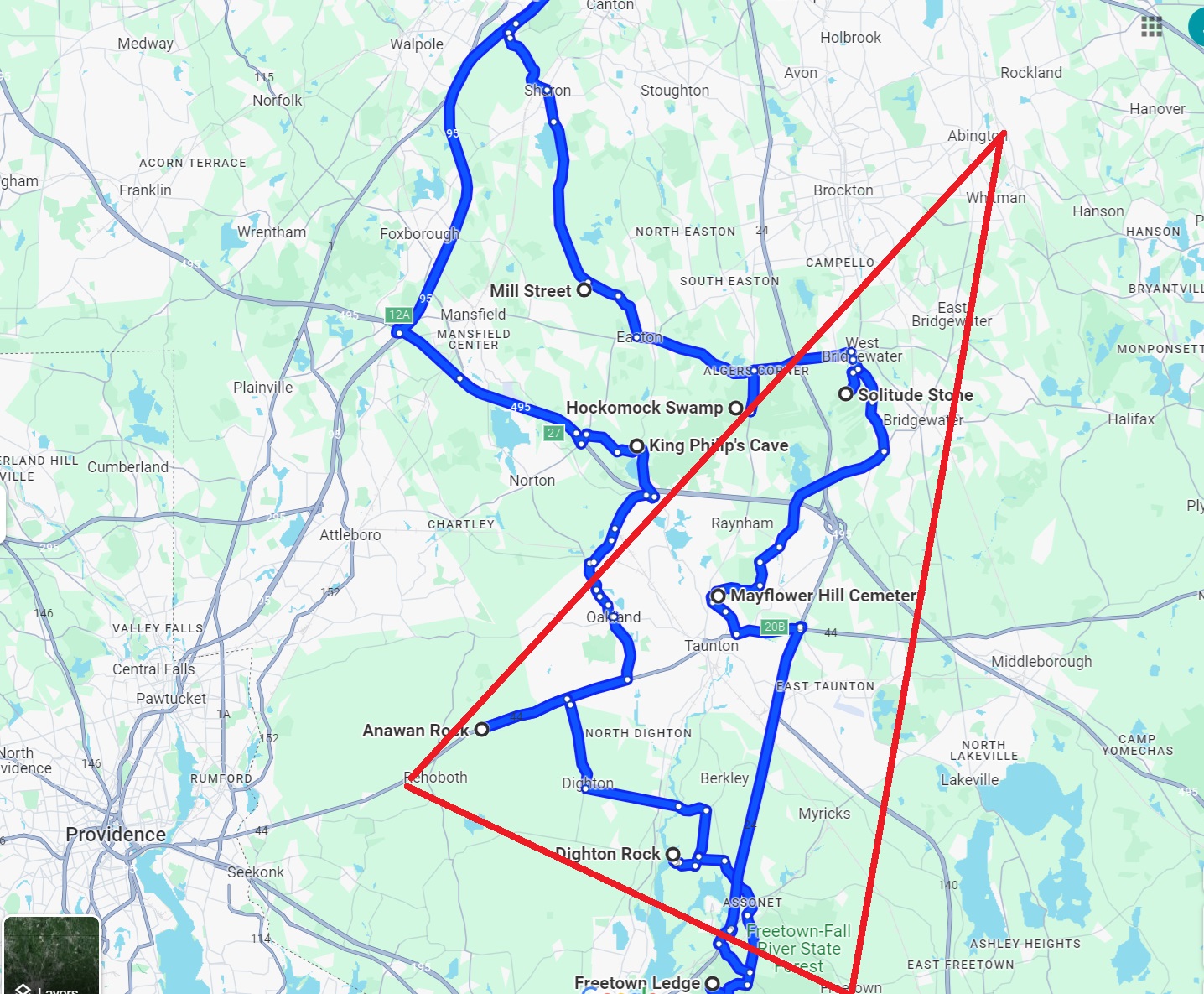 J.W. Ocker on X: "Exploring some of the sites in the Bridgewater Triangle  tomorrow. If we don't return, just add our stories to the lore.  https://t.co/kRzVCN3K35" / X