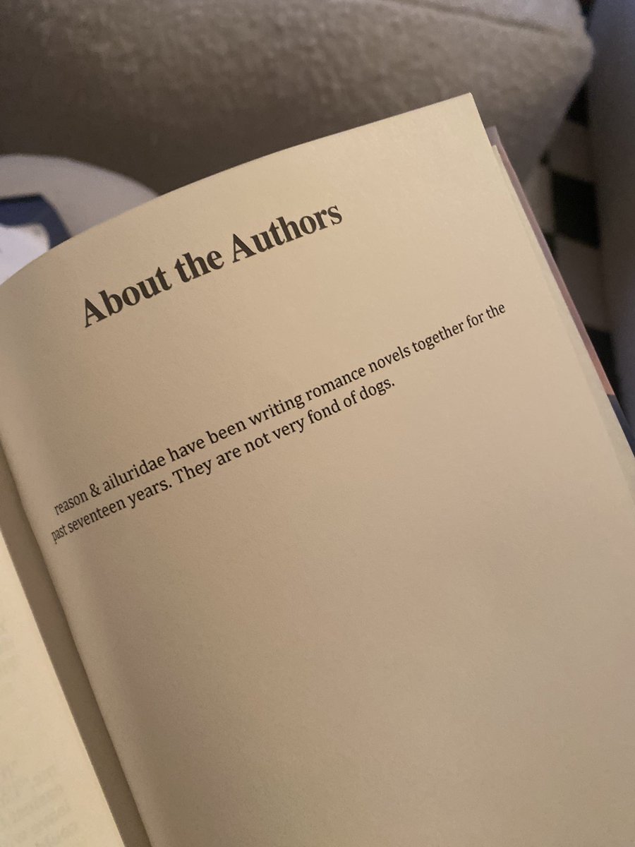 concealedthread's tweet photo. My co-writer gifted me a gorgeous bound copy of this and for me my favorite part is the “about the author” https://t.co/LpUYNFK8nz