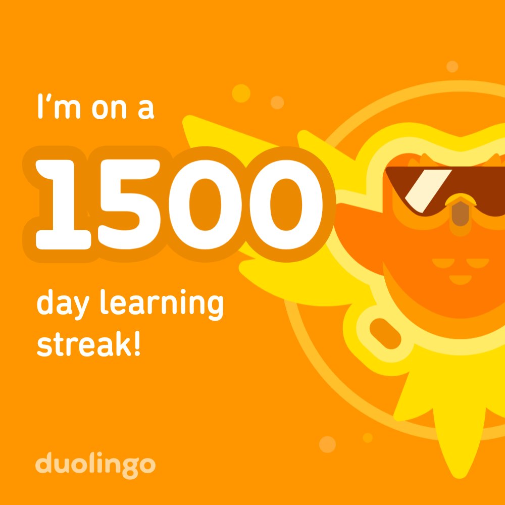 Learn a language with me for free! Duolingo is fun, and proven to work. Here’s my invite link: invite.duolingo.com/BDHTZTB5CWWKSY…