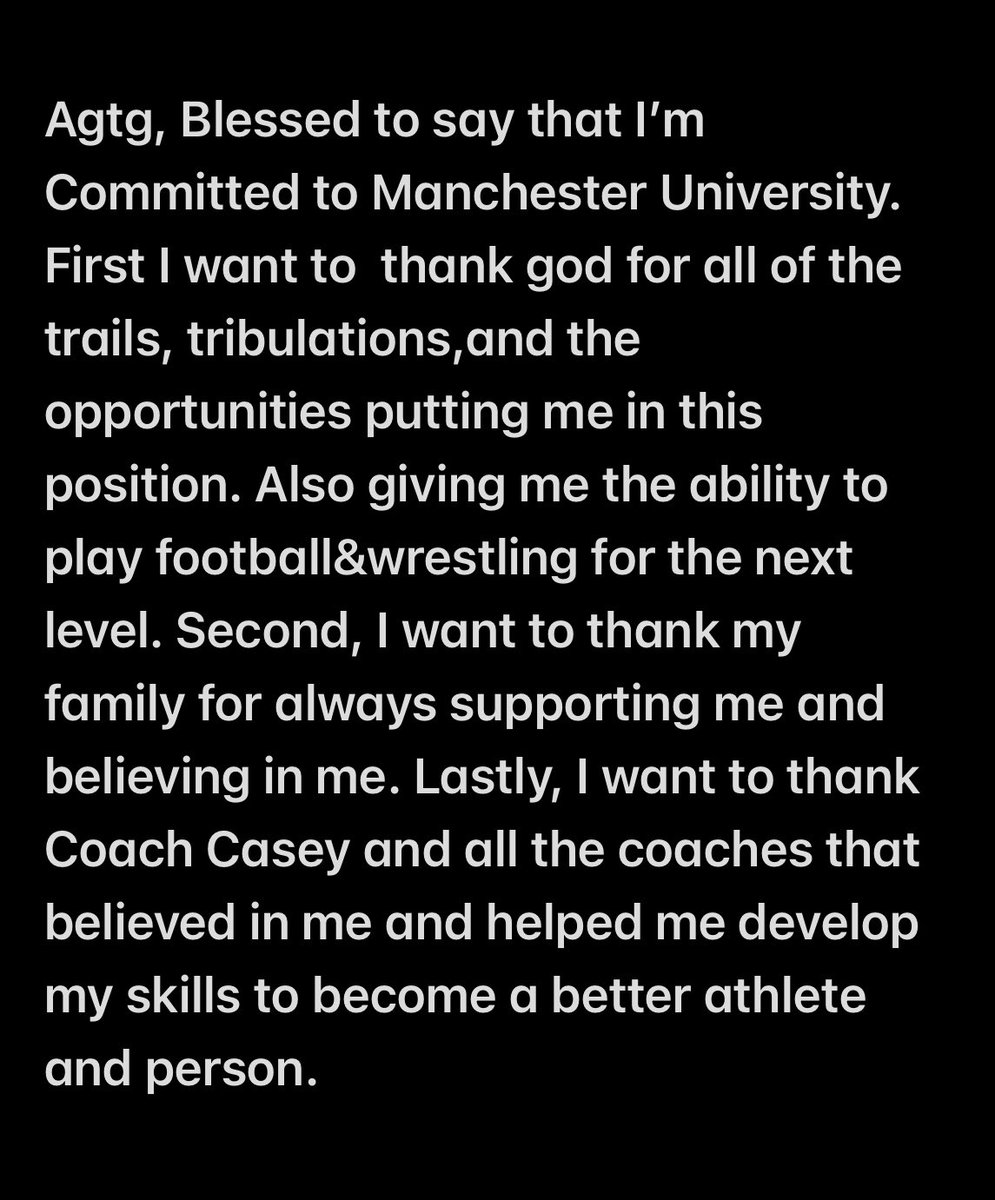 MenzieDj's tweet photo. #Agtg Indiana Tap In 🫵🏽
 100% Committed ‼️#SpartanNation 
#TapIn
#5fingerD
#BringTheJuice 
#D3Football https://t.co/VgMfOSrzGb