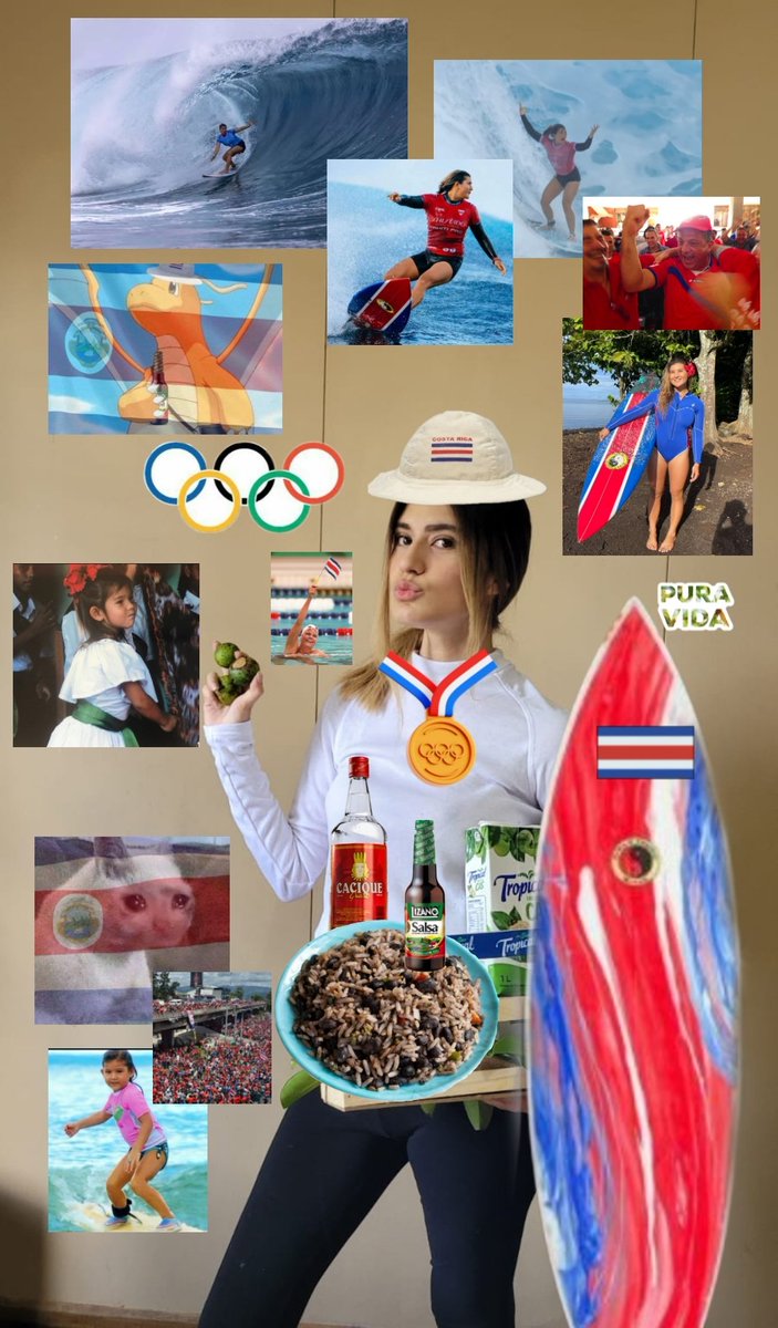 Listo mi outfit para ver a Brisa Hennessy ganar una medalla olímpica 🥲🇨🇷