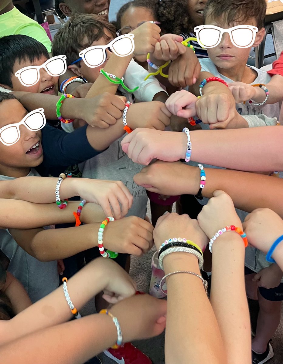 Another all time favorite beginning of the year activity! We read “Our Class is a Family” and discuss qualities and behaviors of a family. Then we make family bracelets to represent unity.