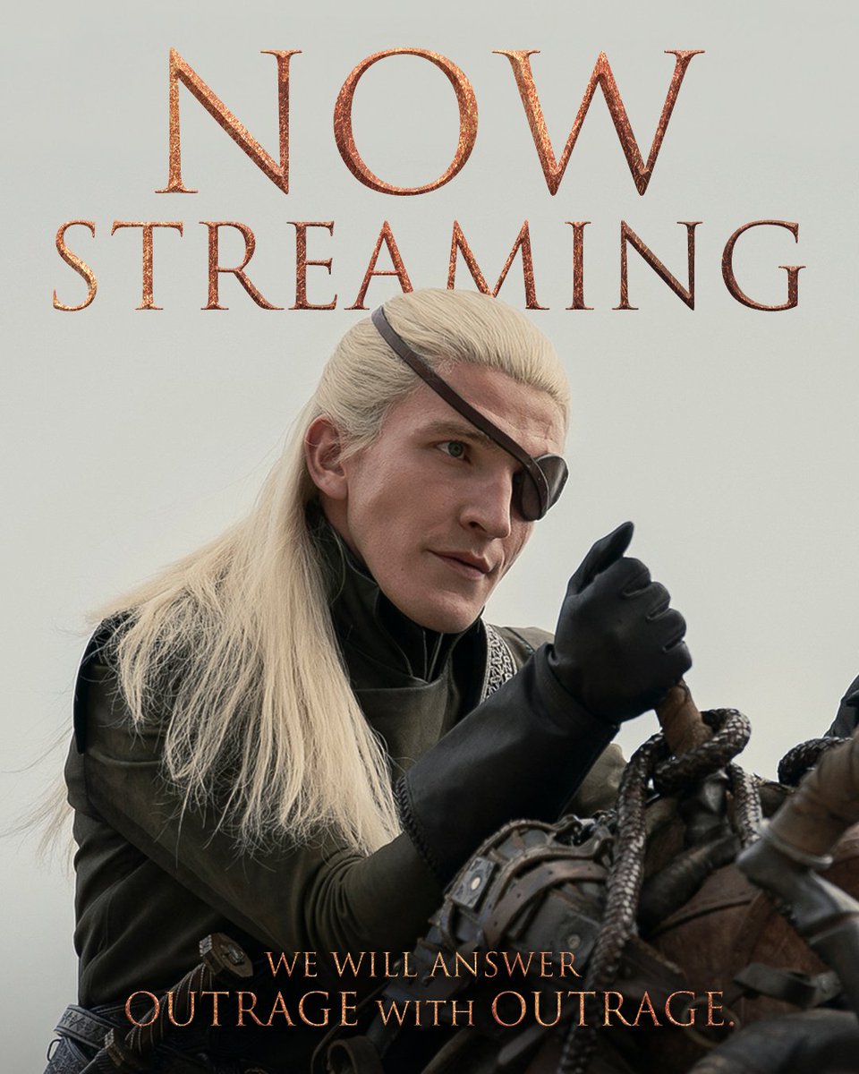 Quiet in the realm. The Season 2 finale of #HOTD is now streaming on <a href="/StreamOnMax/">Actually HBO Max</a>.