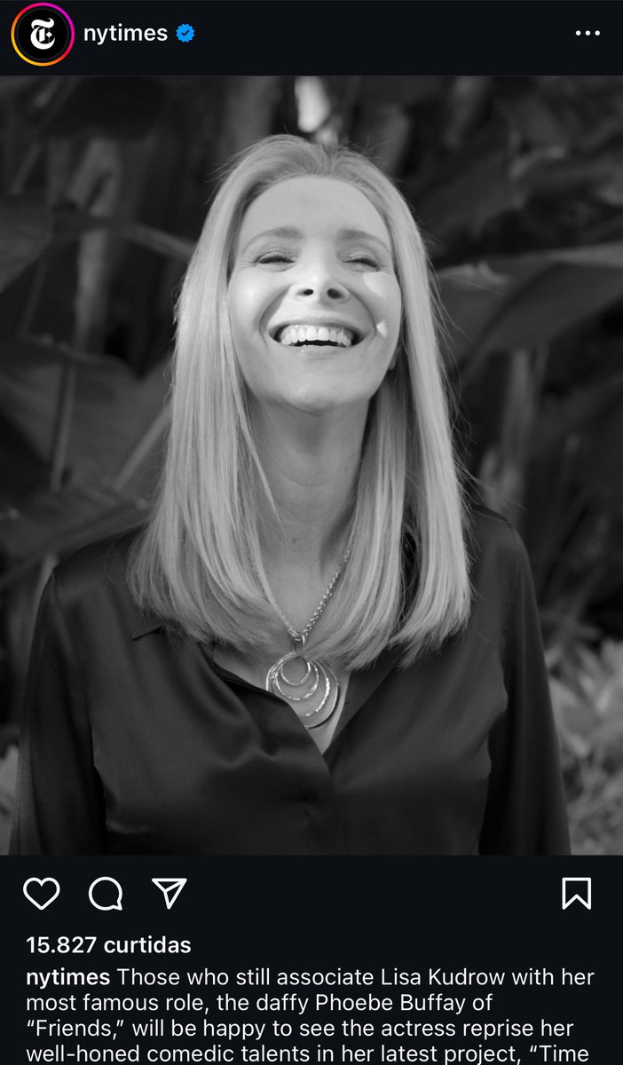 martinsjorgef's tweet photo. E o NY Times que simplesmente matou a Lisa Kudrow no Instagram? https://t.co/g3NxNzhkwO