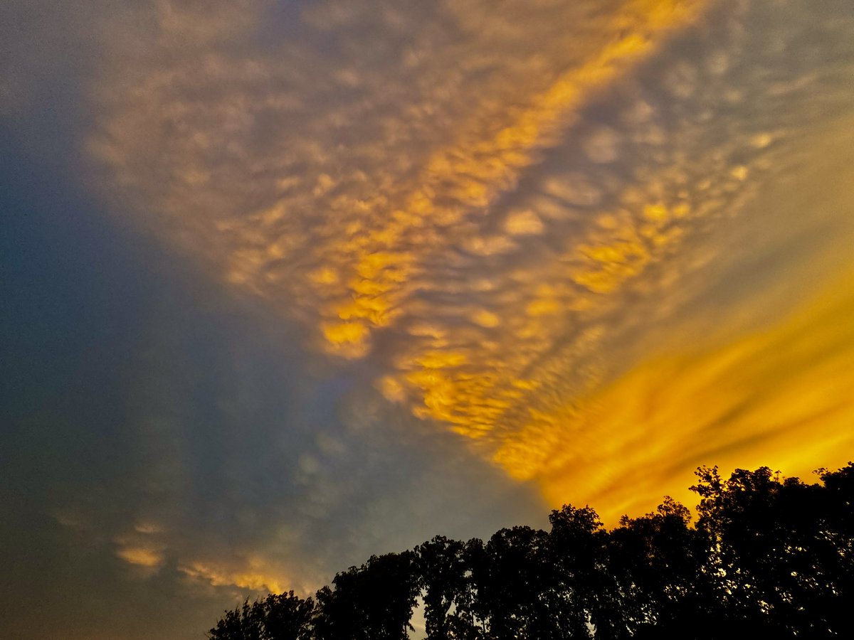 YOUNGTY's tweet image. Beautiful sky at sunset here in Trussville @weswyattweather @LaurenLinahan @mattdanielwx @toniatalkss @WBRCweather @WBRCnews @jpdiceATP