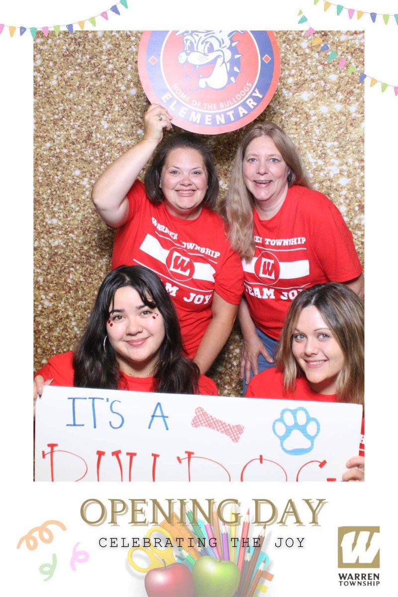 Your favorite Kindergarten Team 🍎#BrookviewBulldogs #WarrenWill