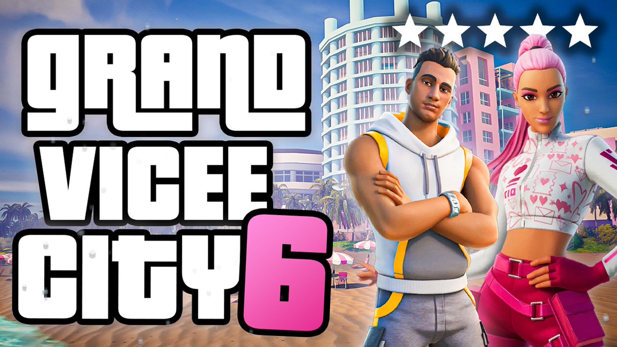 brazzyProduct's tweet photo. 🔥GTA 6 on FORTNITE. CODE : 7157-7137-8180 #GTA6 #Fortnite #UEFN #MAPFORTNITE @FortniteGame https://t.co/xtNJCiVFQ2