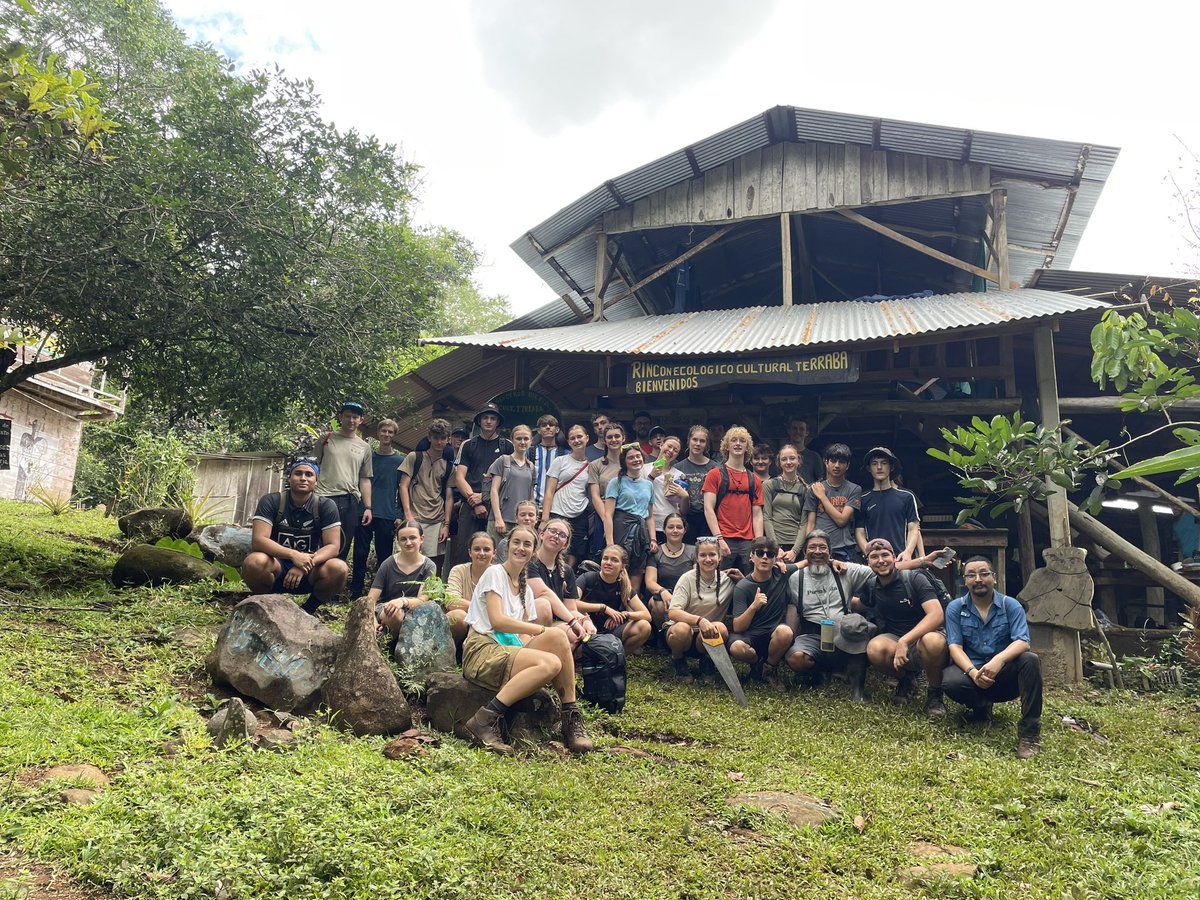 SassySENDCo's tweet photo. #teamdanta and #teamboa hiked up a significant incline to reach some beautiful views. They had a talk from an inspirational gentleman who has been reforesting since the 1980’s. Both teams relaxed this afternoon with a cocoa experience and traditional games. https://t.co/ngP8gTq0t1