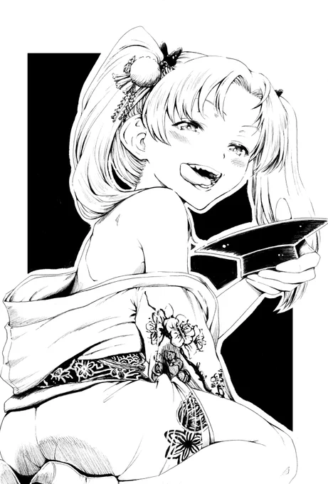 #見た人も無言で舌を出してるキャラを貼る 