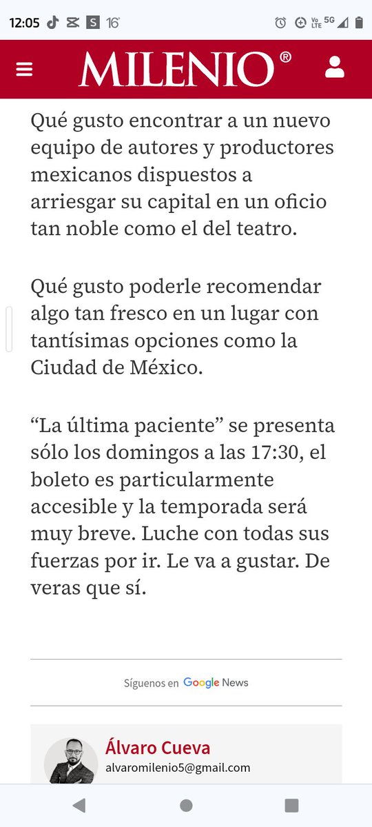 actosegundo's tweet photo. Seguimos presentando la obra La última paciente, en el teatro nuevo Versalles, últimos domingos de temporada.  #CortaTemporada #Domingos 5:30 pm. Se sorprenderán, boletos por ticketpoint o por dm. https://t.co/tH3mcyGoiF