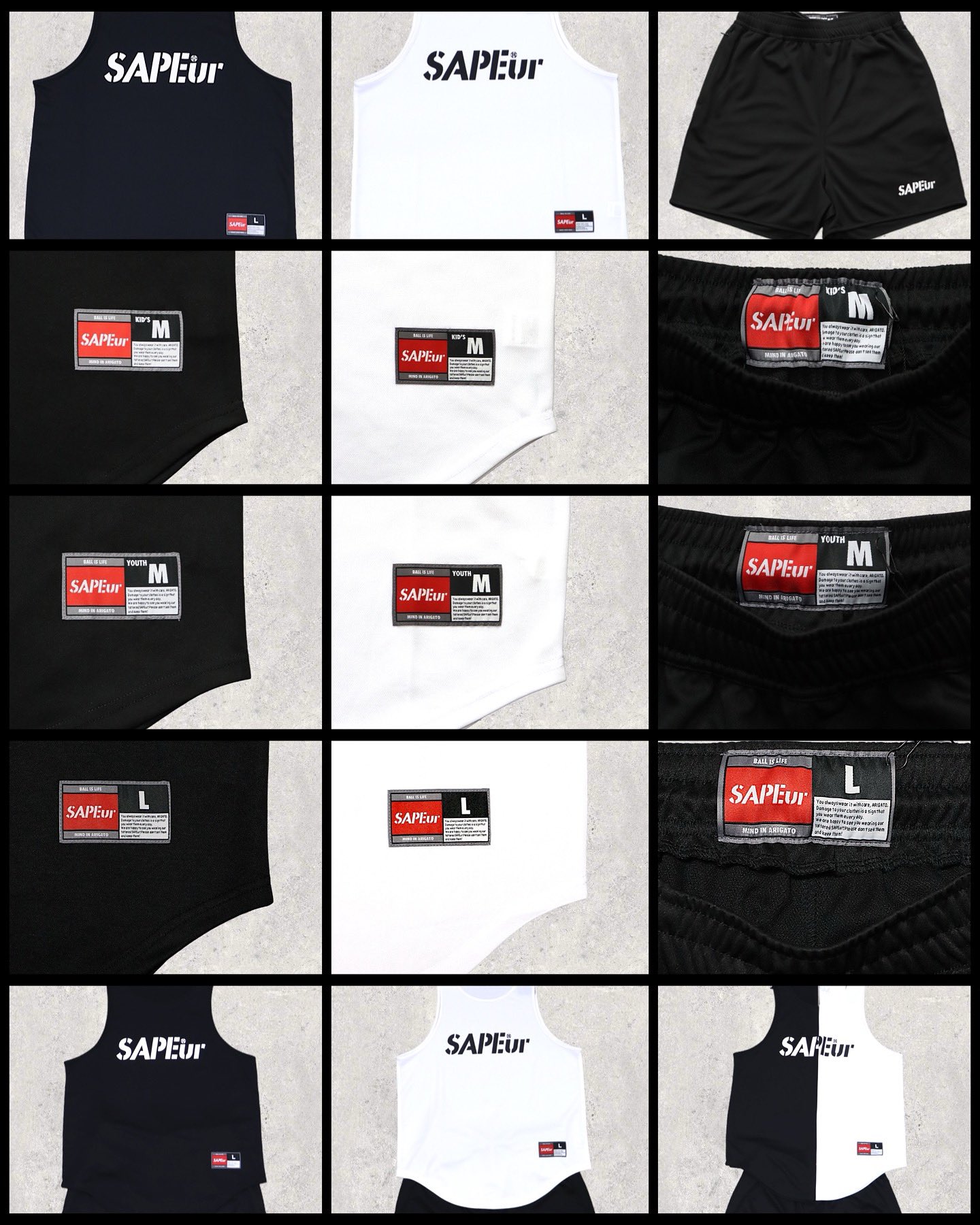 SAPEur Dry 少量 Basic Tank ドライベーシックタンクトップ