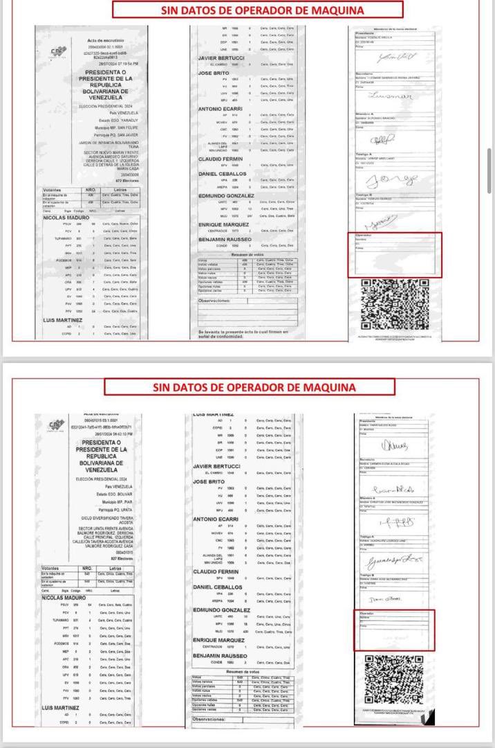 El Pdte. de la AN <a href="/jorgerpsuv/">Jorge Rodríguez</a> develó la farsa de las supuestas actas presentadas por el extremismo para cantar fraude, deslegitimar la elección del #28J y desconocer una vez más el mandato otorgado por nuestro pueblo al Pdte. <a href="/NicolasMaduro/">Nicolás Maduro</a> ¡La verdad se impondrá!