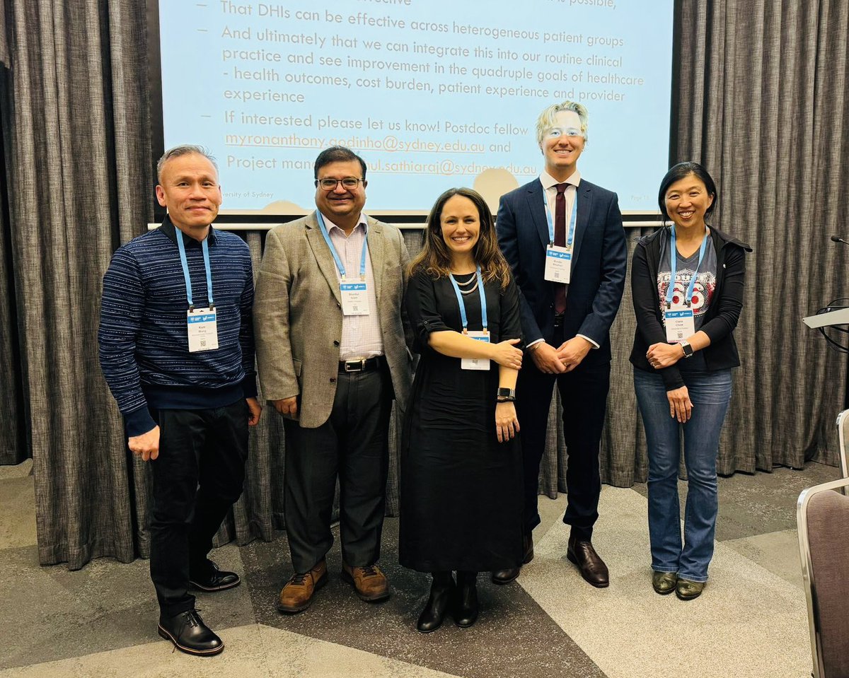 Dr Liliana Laranjo on Bluesky 🦋 (@lilianalaranjo) on Twitter photo Full days of science for the team <a href="/WARC_USYD/">Westmead Applied Research Centre #WARC_USYD</a> at the <a href="/thecsanz/">CSANZ</a> meeting #CSANZ2024
<a href="/clara_chow/">Clara Chow</a> 👏🙌❤️🫀 Full days of science for the team <a href="/WARC_USYD/">Westmead Applied Research Centre #WARC_USYD</a> at the <a href="/thecsanz/">CSANZ</a> meeting #CSANZ2024
<a href="/clara_chow/">Clara Chow</a> 👏🙌❤️🫀