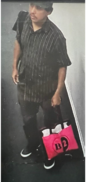 SurreyRCMP's tweet photo. Surrey RCMP is advising the public of a series of serious incidents which started at a business in Whalley and continued with a theft of vehicle.

https://t.co/teuiHbj5Iw https://t.co/r1WDoe5rMG