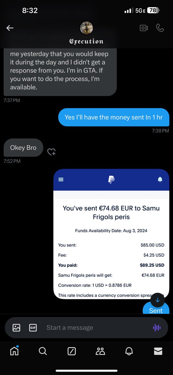 NorthLegionYT's tweet image. This Motherfucker Scammed Me. 

Seems like everyone is a fucking scammer now. Fucking low life bitches.