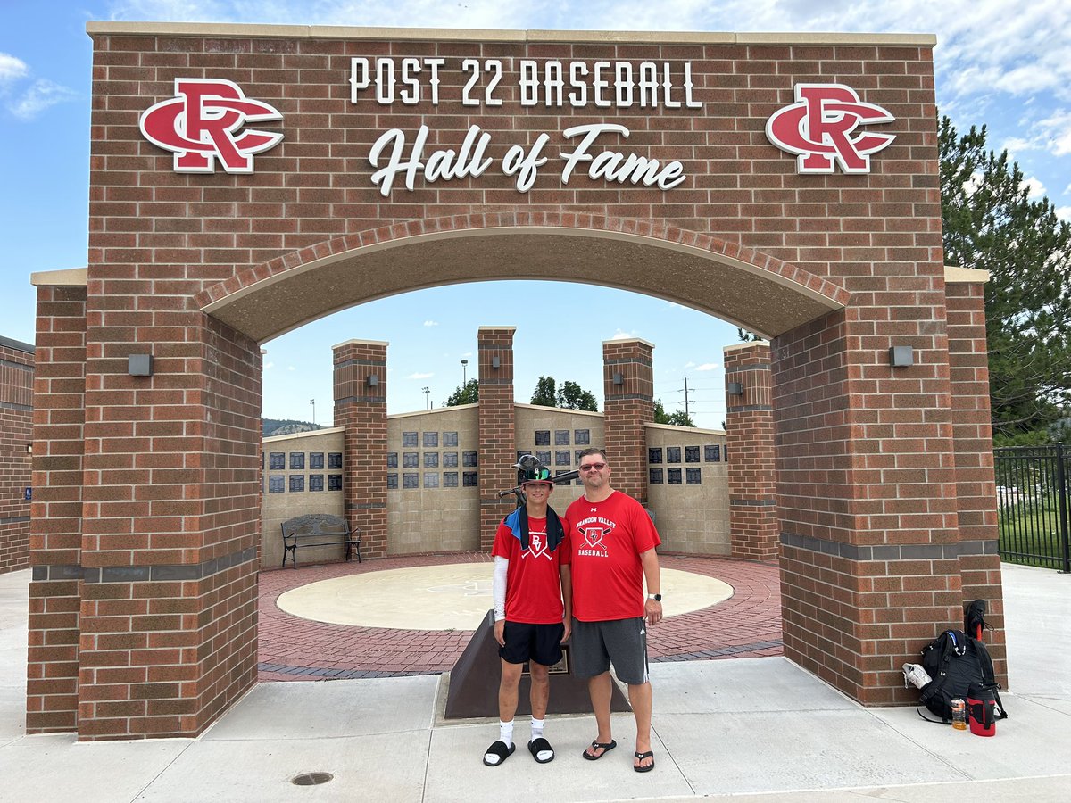 TorreySundall's tweet photo. Nostalgia. I never got to play on Post 22s field. Easton had a great day and I know Jim Abdnor was smiling down from heaven with pride watching Easton play on his favorite ballpark. A top baseball memory for me today. Proud of you E. https://t.co/UJOoMZv0Bn