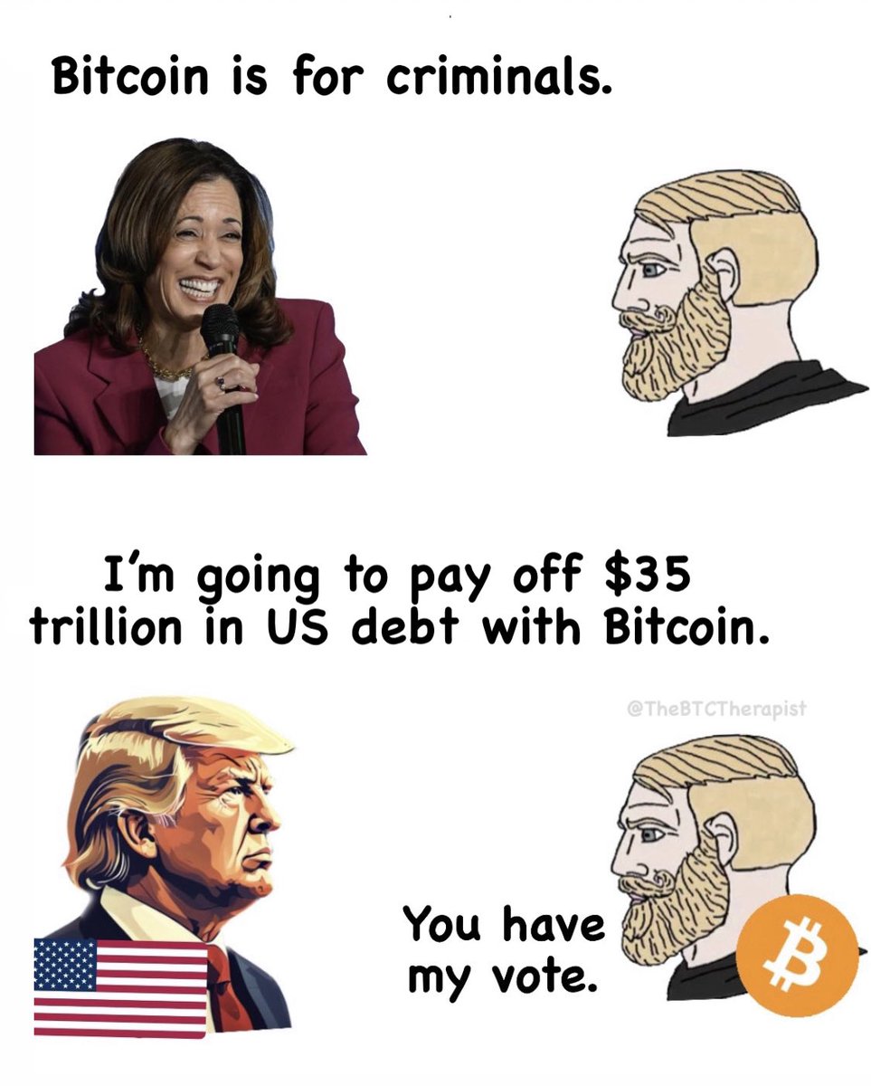 TheBTCTherapist's tweet photo. Choose wisely. #Bitcoin https://t.co/f9XXiYJKuh