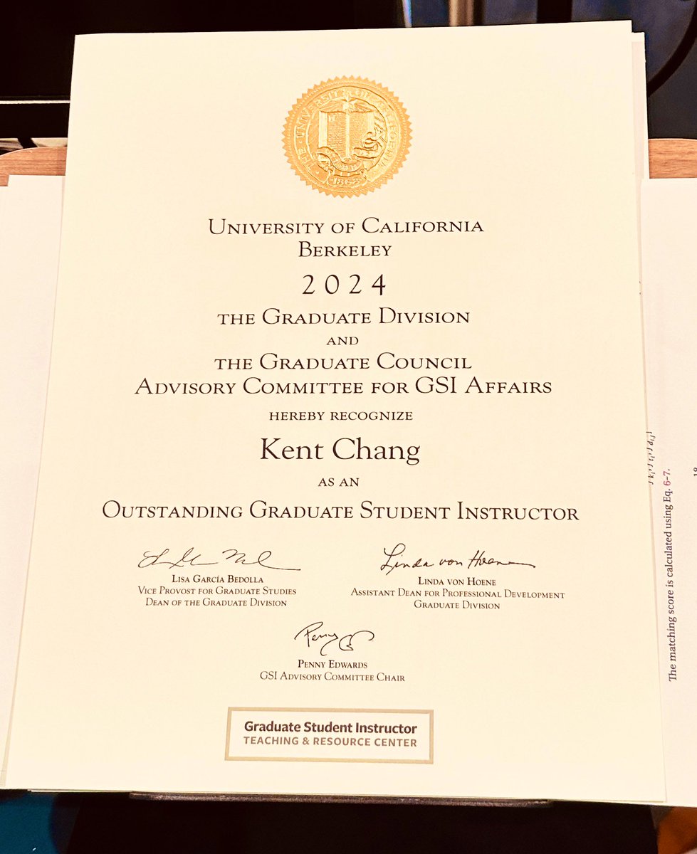 Kent K. Chang (@kentkchang) on Twitter photo It’s an extraordinary pleasure and honor to teach alongside <a href="/dbamman/">David Bamman</a> and his wonderful students of NLP, now doubly so to have my small part recognized by <a href="/BerkeleyISchool/">Berkeley School of Information</a> & UC Berkeley. It’s an extraordinary pleasure and honor to teach alongside <a href="/dbamman/">David Bamman</a> and his wonderful students of NLP, now doubly so to have my small part recognized by <a href="/BerkeleyISchool/">Berkeley School of Information</a> & UC Berkeley.