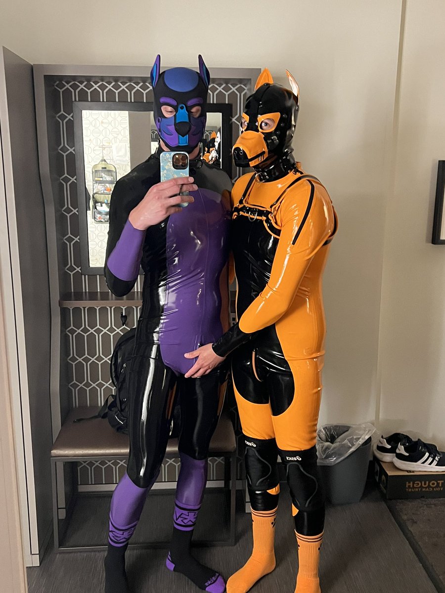 Glad I finally got to meet <a href="/PupSlugger/">Slugger</a>  when I was in Detroit!