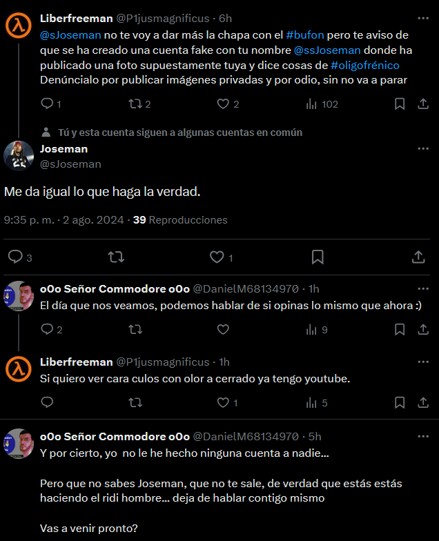 P1jusmagnificus's tweet photo. Realidad vs la ficción de un #bufón oligofrénico y mentiroso a la desesperada. Dando el coñazo a todo el mundo, @jdjuanje , @sjoseman, @FelixMSX y a quien sea necesario para llamar la atención. Recortando los twits. Deja a la gente en paz, #retard, #caraculo #sardinillaenlata https://t.co/WmqPqSbuvu