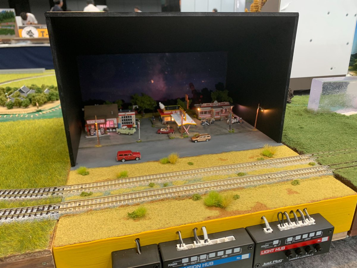 🌻鉄コン見どころ紹介🌻 一般部門の「T-TRAK DIORAMA SHOW」では、卓上