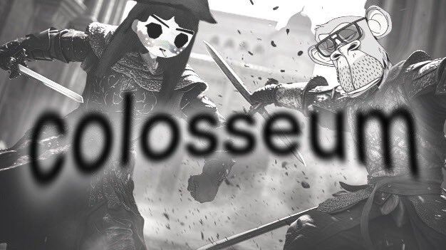 800 members to destroyed. 

Only thing I have conviction on is @colosseumxbt. 

We pvp, but we eat. 

We lose, but we get back up.