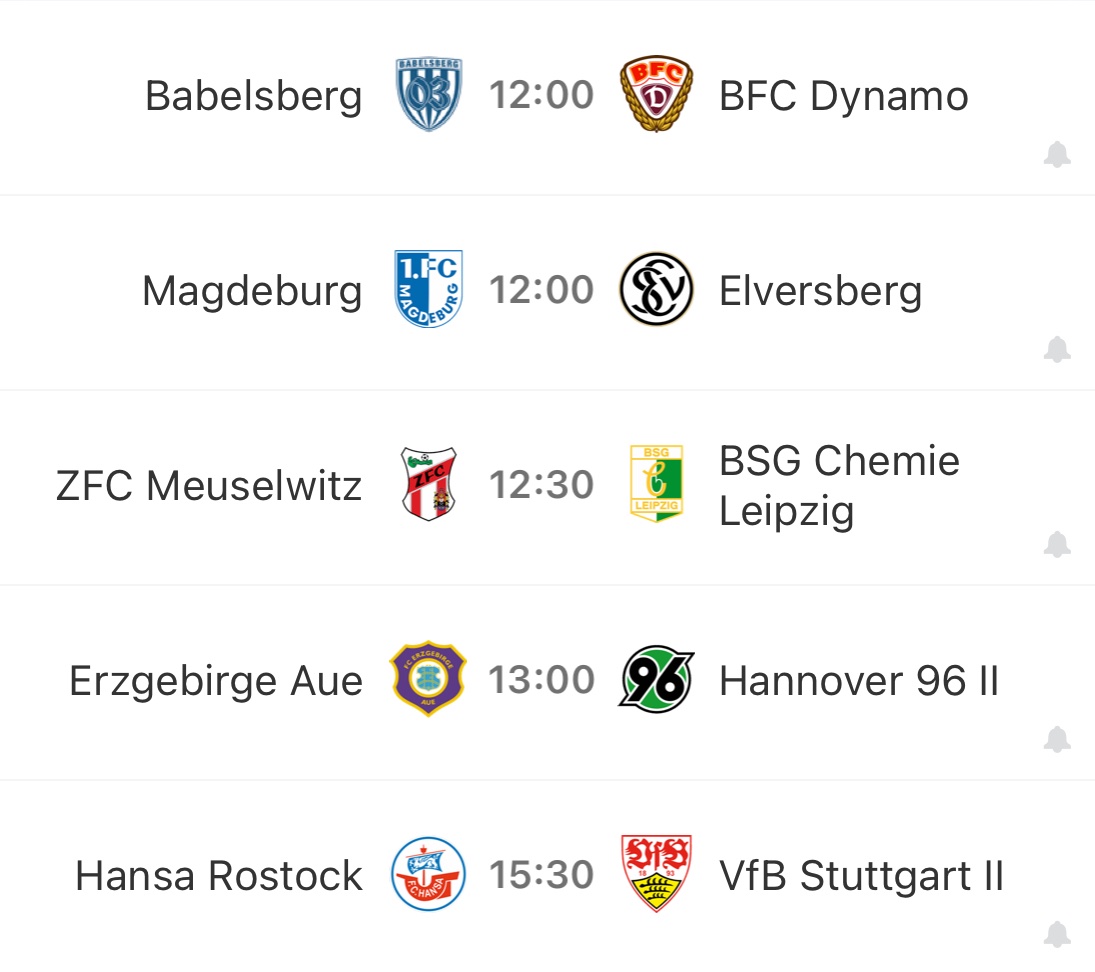 EastGermanFooty's tweet image. Oh, football is so back 🤩

The #2BL and #3Liga returned last night, but today it’s our clubs turn!

Magdeburg, Aue and Hansa all begin their seasons.

Plus two tasty #RLNO clashes!