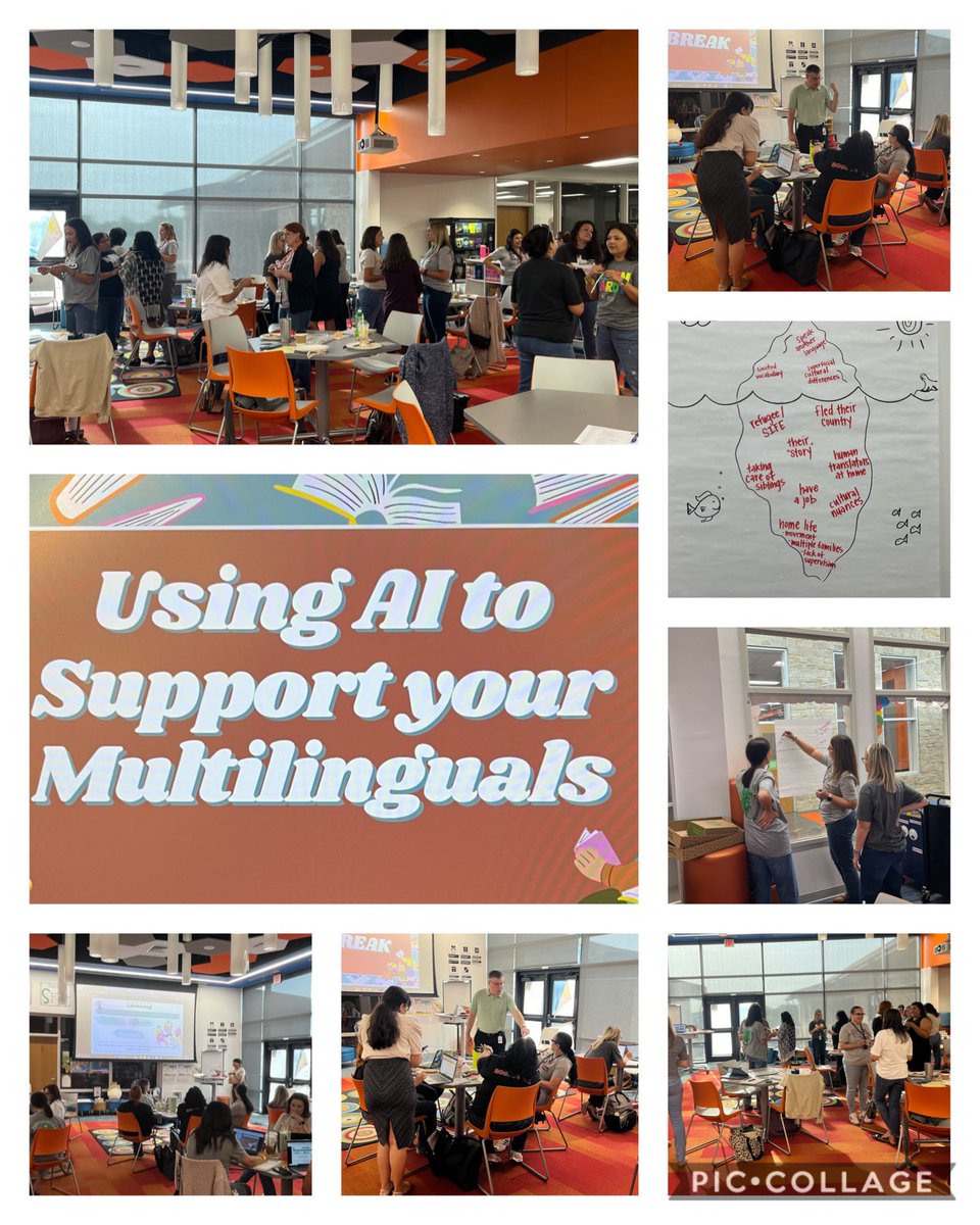 We loved welcoming back our ESL specialists! We had a full day of learning on how to support the academic, linguistic and affective needs of our EBs. A big thank you to <a href="/ITS_MrsAlvarez/">Mrs. Álvarez, M. Ed</a>  and <a href="/cwilcoxKSU/">Clint Wilcox</a> for their amazing session on how to use AI to support our students.