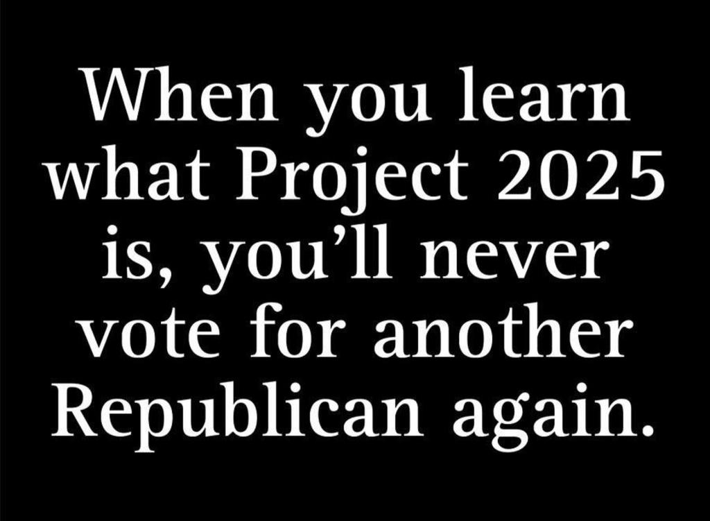 Beatles4Lennon's tweet photo. @GOP #Project2025IsTrumpAndVance
#RepublicansAreProject2025 https://t.co/Pz6mPxw3Sy