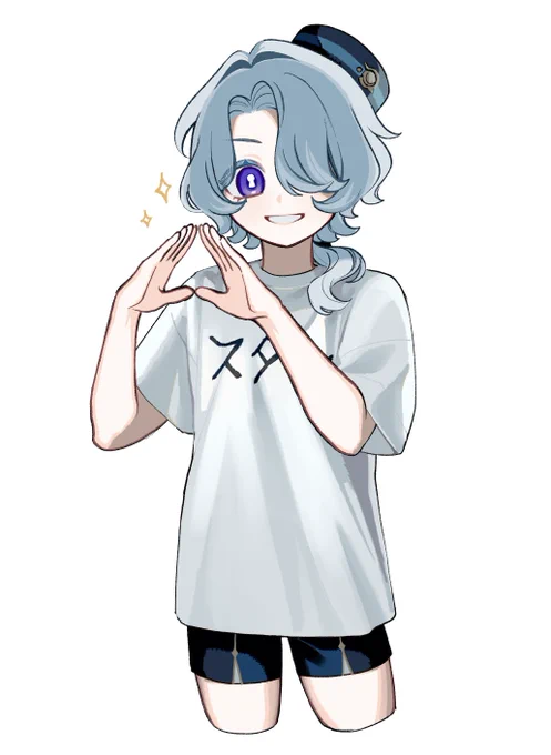 実は足元まで描いてたので少し修正してこちらも投げます