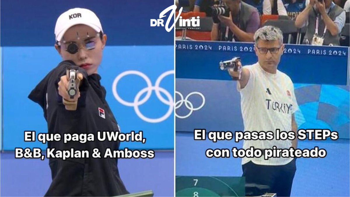 Mi Top 3 de recursos USMLE 🇺🇸⬇️
1. UWorld
2. NBMEs, Free120
3. FA, Anki, Melhman 

¿Que otro agregarías? 📚