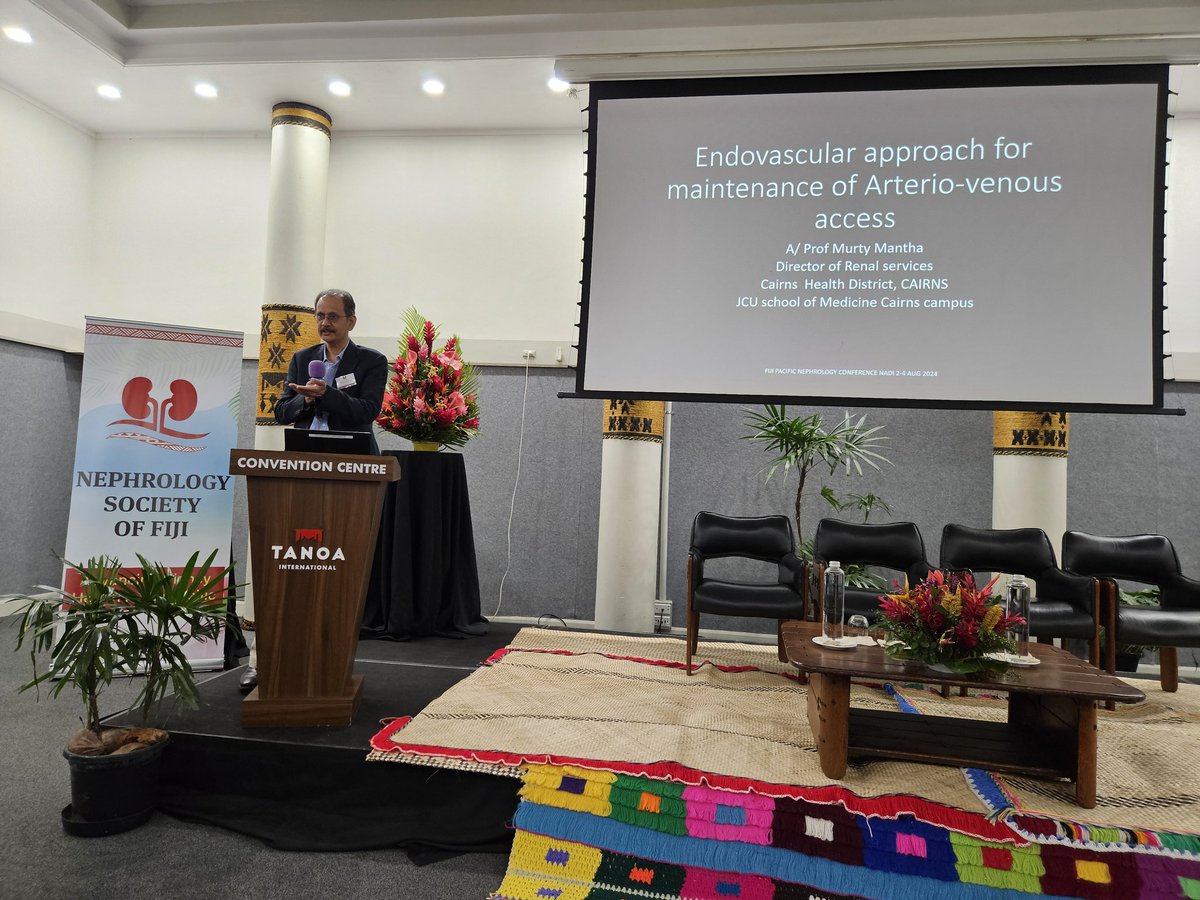 NephrologyFiji's tweet photo. Enlightening talk on endovascular fistuloplasty!
#NSOF
@KrishnanAmrish https://t.co/ZBDH0Fg91K