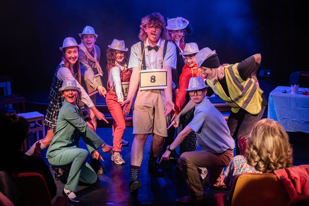 EUSOG's tweet image. Preview show done and now on to the second day! Have you bought your tickets yet?

The 25th Annual Putnam County Spelling Bee
🗓️ 3rd-10th August
📍 Paradise in Augustine’s
🎟 tickets.edfringe.com/whats-on/25th-…

📸 Andrew Morris

#edfringe #paradisefringe #edinburgh #musical #theatre