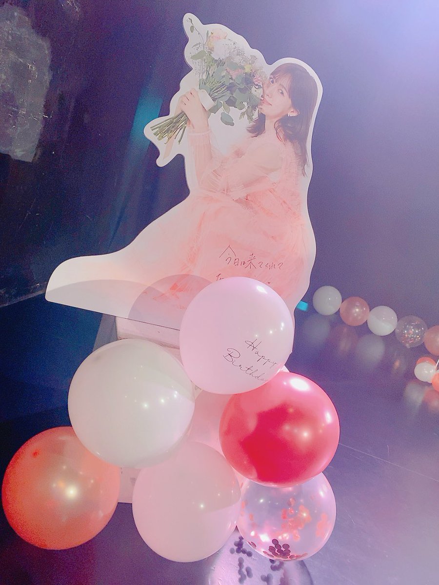 UNJO_birthday's tweet photo. まもなく開場‼️

開場中に、舞台上にあるなっぴの等身大(？)パネルと写真をご自由にお撮りください💐💐 https://t.co/wSdFYWEEeH
