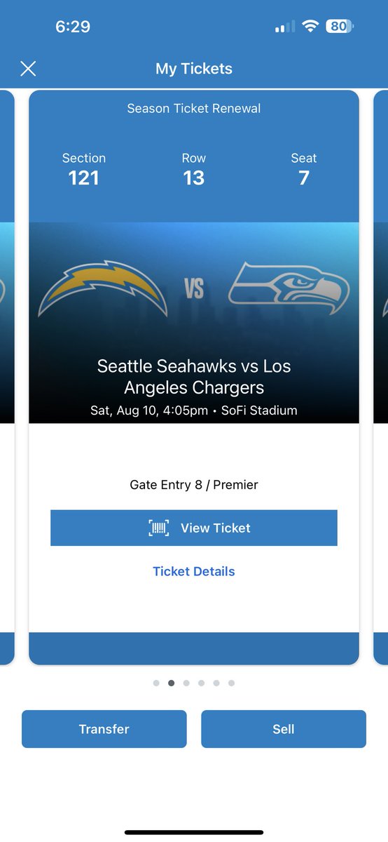⚡️⚡️⚡️ PRE-SEASON TICKET ⚡️⚡️⚡️
⚡️⚡️⚡️⚡️⚡️ GIVEAWAY ⚡️⚡️⚡️⚡️⚡️

If you’d like to go to the Seattle pre-season game…just give this post a RT. I’ll pick a winner on Monday.  #BoltUp